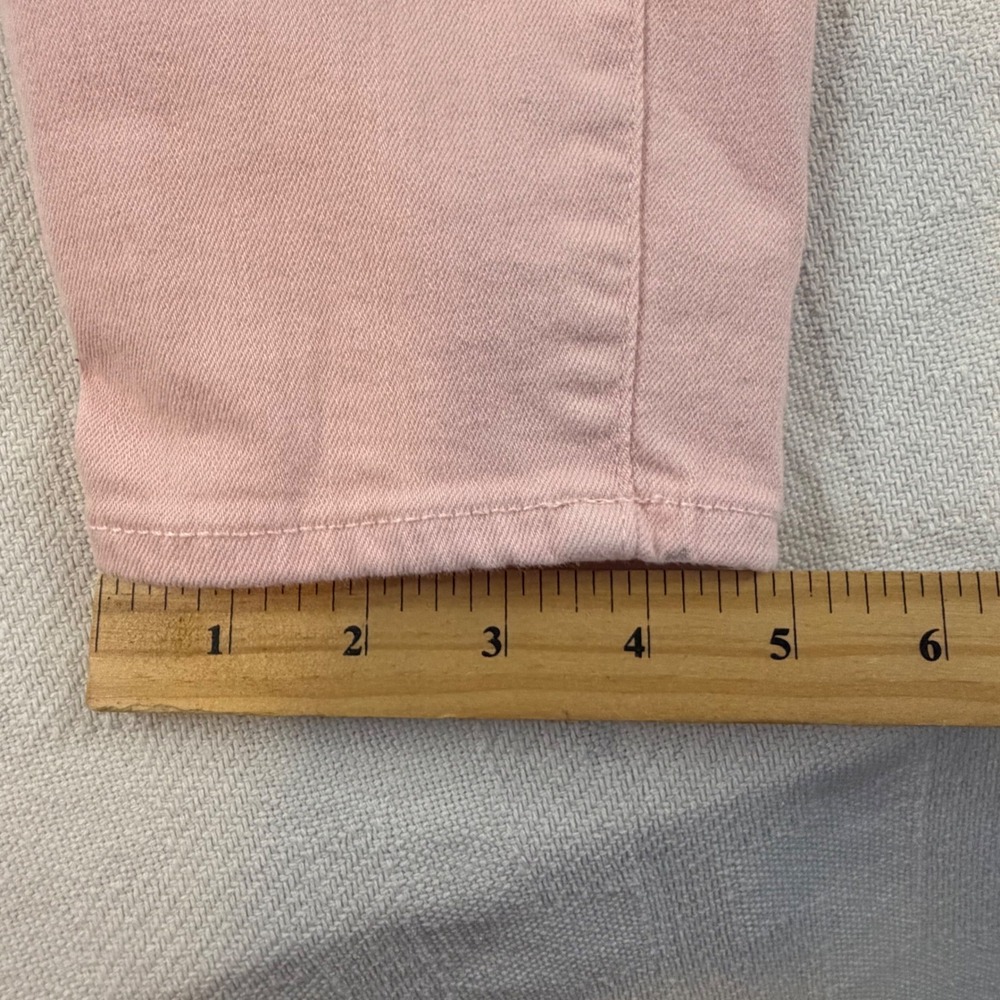 Lucky Brand Lolita Skinny Pink Side Stripe Mid Rise Jeans Womens 8/29 - Picture 8 of 10